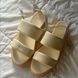 SOREAL ONA STREETWORKS CREAM SANDALS
